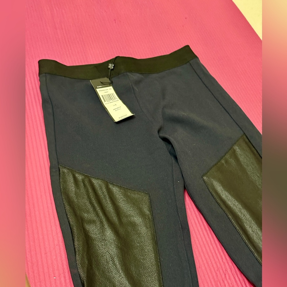 BCBG vintage Black and Navy Leggings